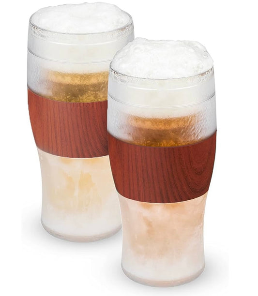 Brown Beer Freezing Cups (2)