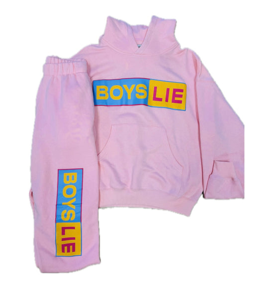 Boys Lie Light Pink Sweatpant